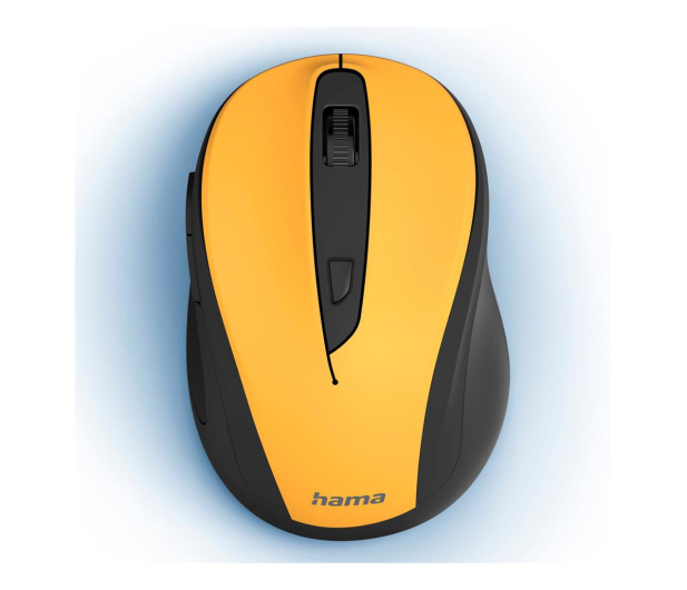 HAMA MW-400 V2 Bezprzewodowa Żółta - 1265152 - zdjęcie